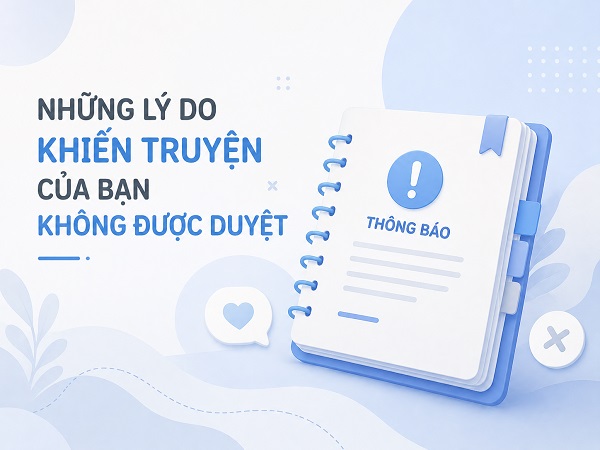 Quy định xét duyệt tác phẩm tại Chữ Vàng